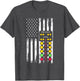 American Flag Drag Racing Strip Tree Light Dragster