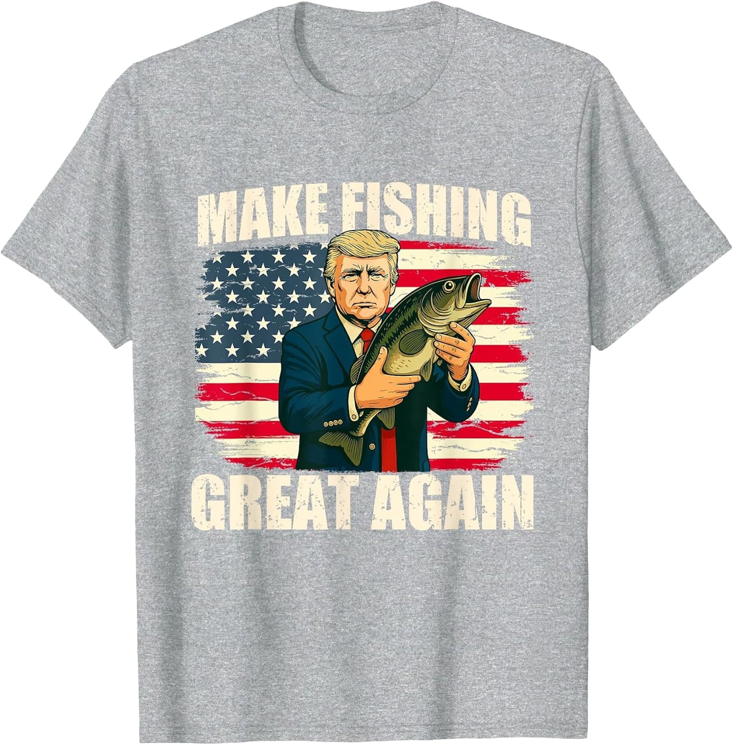 Make Fishing Great Again - Fishing Lover Fisherman Angler