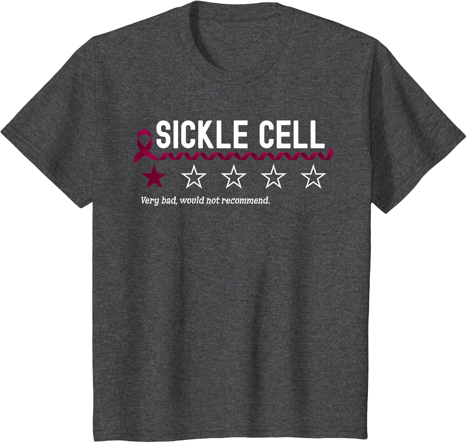 1 Star Rating Sickle Cell Awareness Funny Fighter