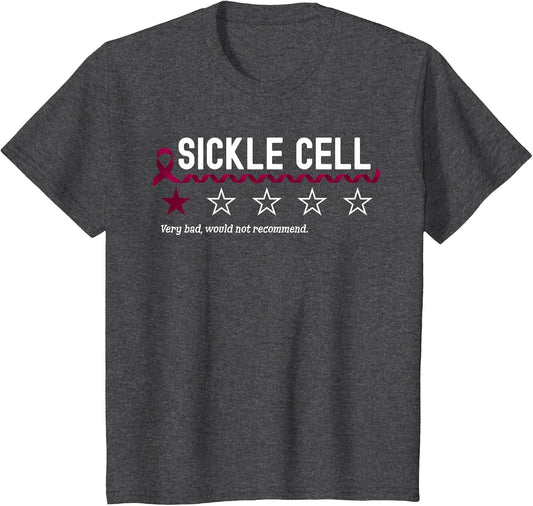 1 Star Rating Sickle Cell Awareness Funny Fighter