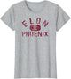 Elon Phoenix Vintage Logo Gray Officially Licensed