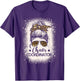 Chaos Coordinator Leopard Messy Bun Bleached Girls Women
