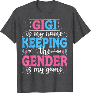 Keeper of The Gender Gigi Baby Announcement Family Party