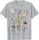 Disney Peter Pan Group Icon Poster , Men, Heather Grey, Large