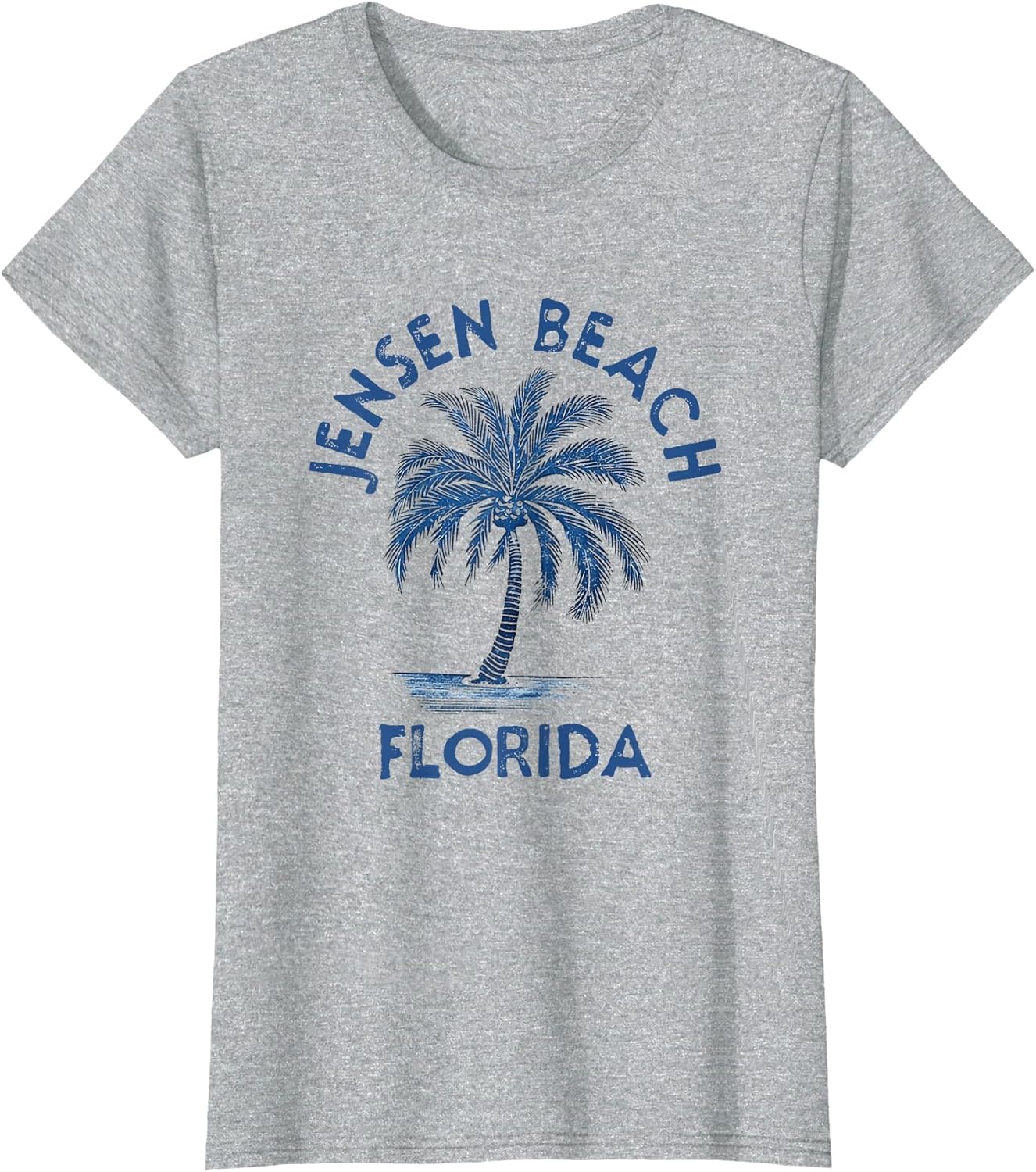 Vintage Jensen Beach Florida Palm Tree FL Retro