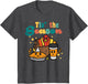 Tis The Season Turkey Pumpkin Coffee Retro Thanksgiving Fall