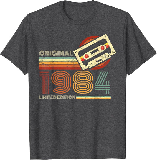 Retro Limited Edition 1984 Cassette Tape 42nd Birthday