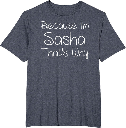Sasha Funny Personalized Birthday Women Name Gift
