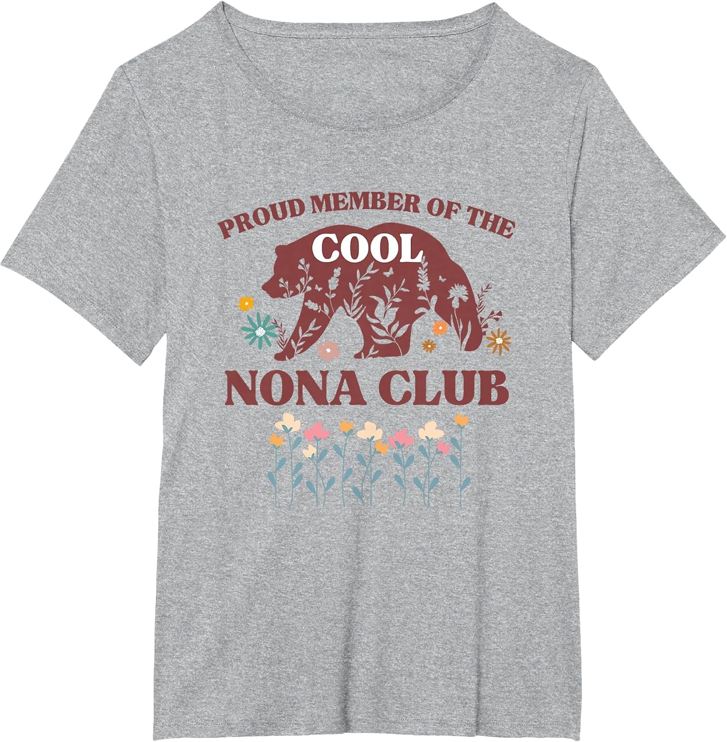 Proud Member of The Cool Nona Club Grandma Bear
