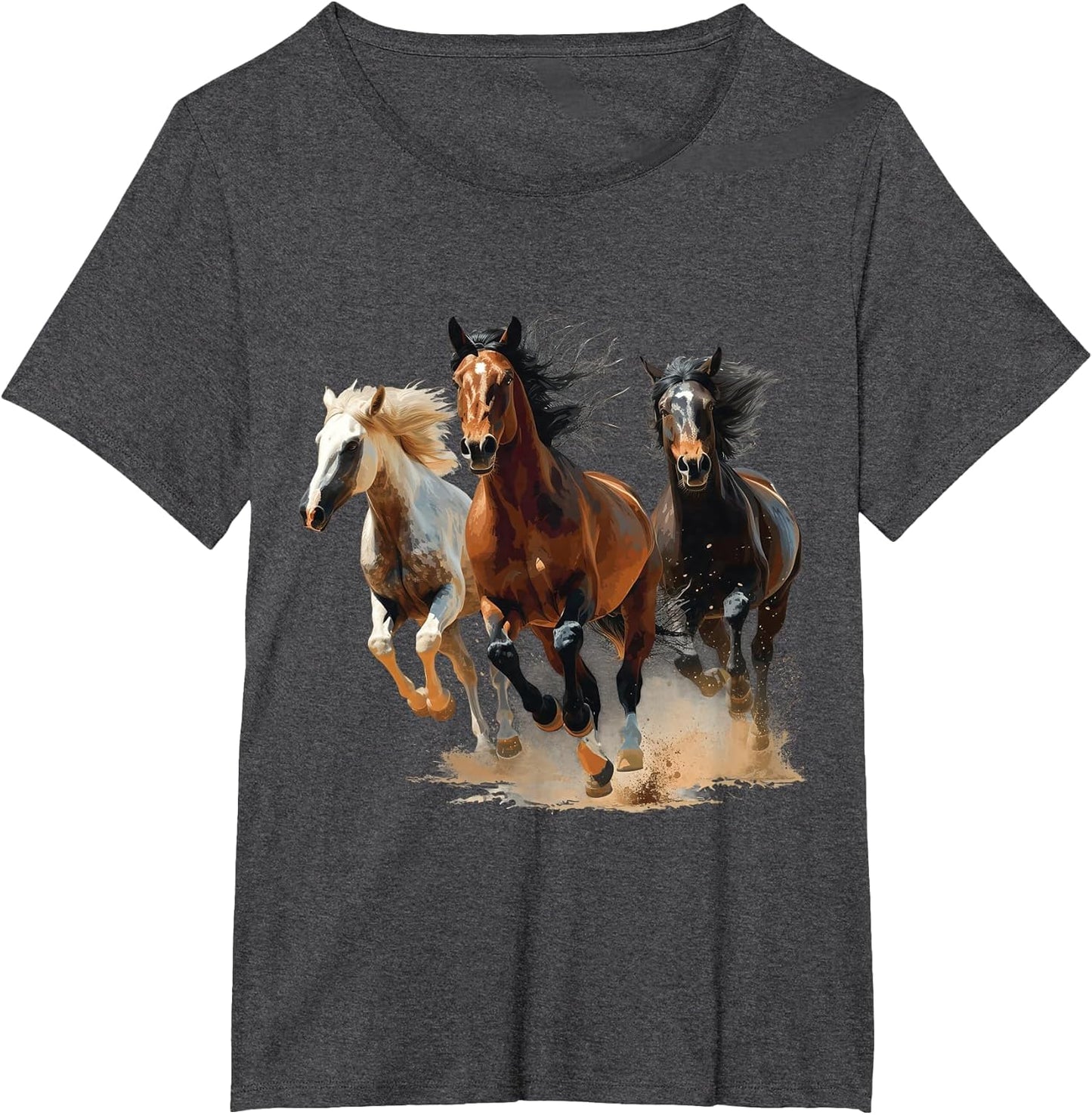 Vintage Horses Lover Graphic Women Boys Girls