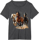 Vintage Horses Lover Graphic Women Boys Girls