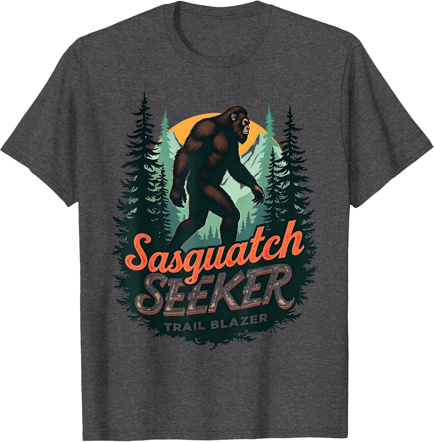 Sasquatch Seeker Trail Blazer Bigfoot Design