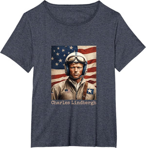 Charles Lindbergh US Flag Aviation