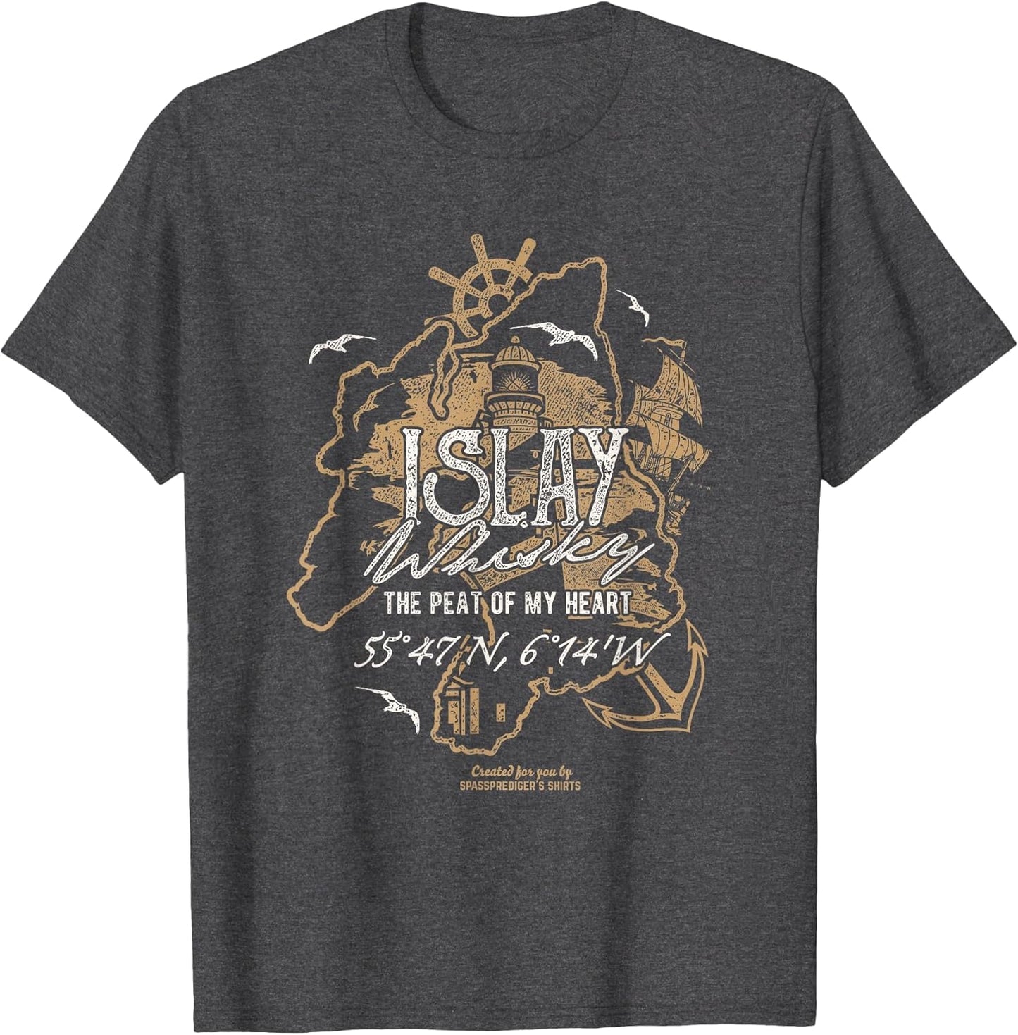 Whisky Fan Design Peat of My Heart Hebrides Island Islay