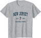 New Jersey Vintage American Flag USA Sports Design
