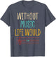 Without Music Life Would B Music Pun Humor