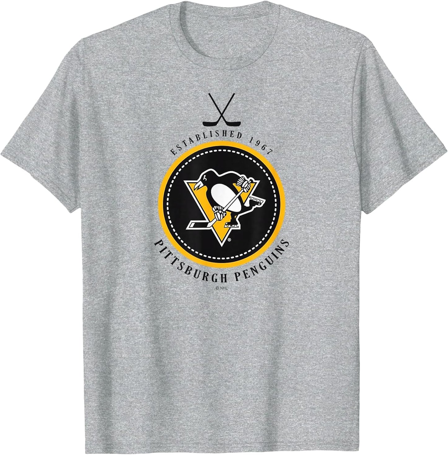 Pittsburgh Penguins Est 1967 Gray Officially Licensed