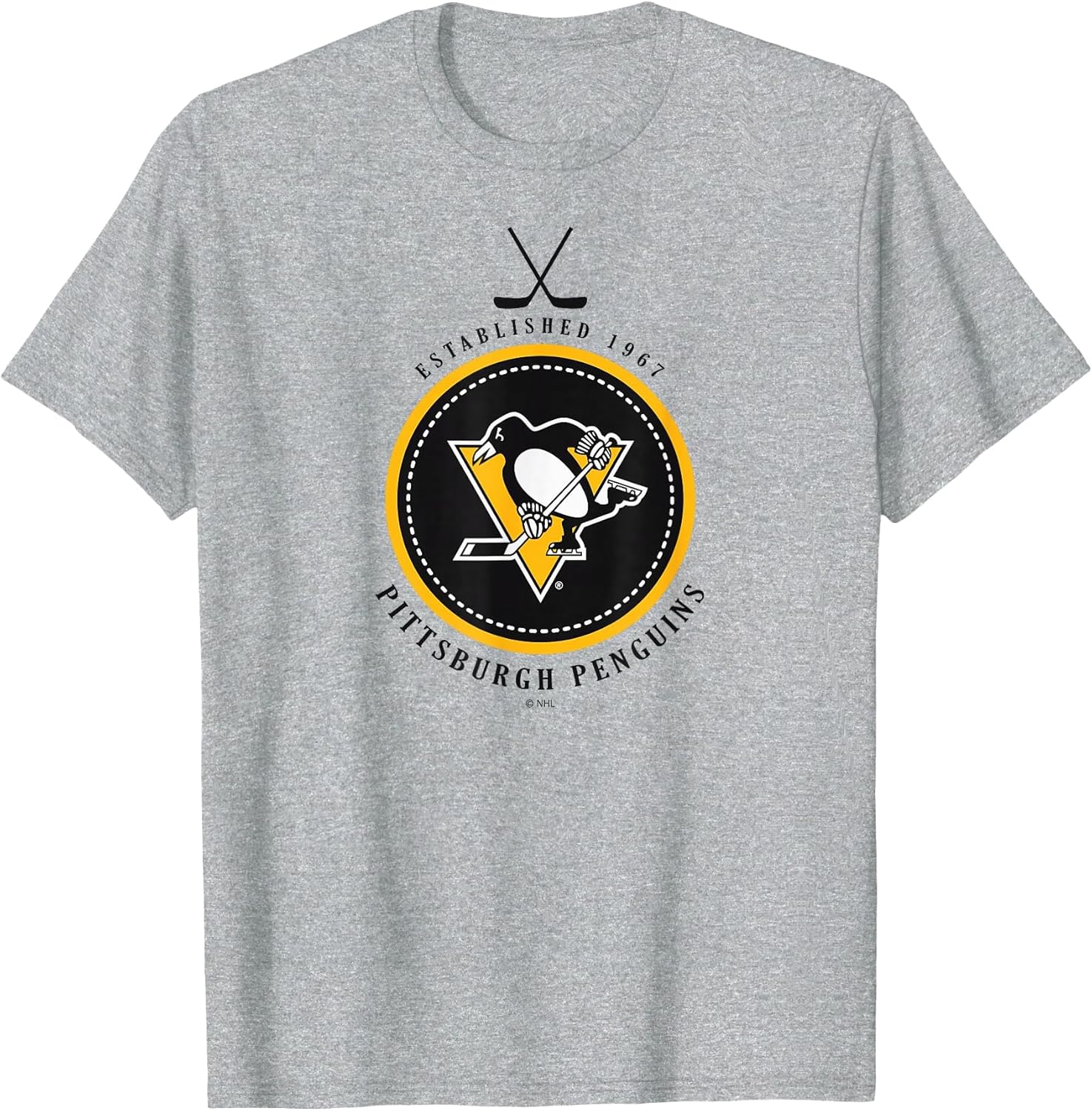 Pittsburgh Penguins Est 1967 Gray Officially Licensed