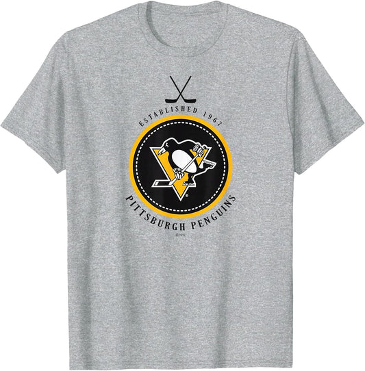 Pittsburgh Penguins Est 1967 Gray Officially Licensed