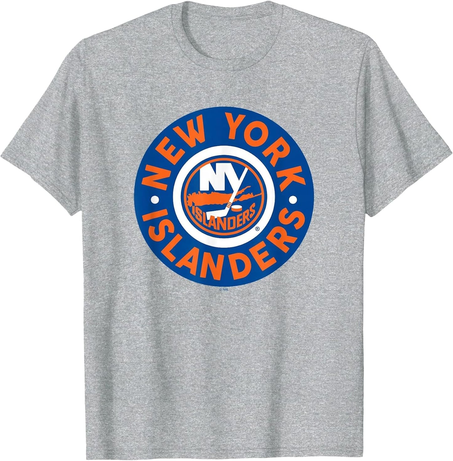New York Islanders Symbol Gray Officially Licensed