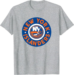 New York Islanders Symbol Gray Officially Licensed