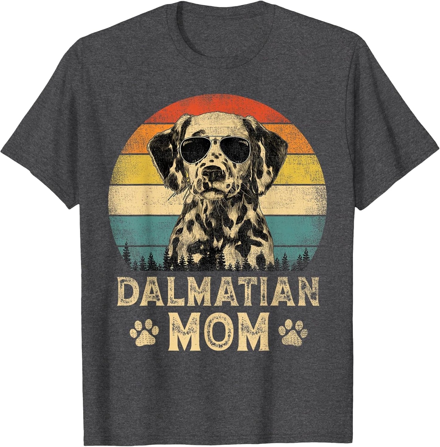 Vintage Dalmatian Mom Dog Lovers Mother's Day