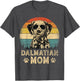 Vintage Dalmatian Mom Dog Lovers Mother's Day