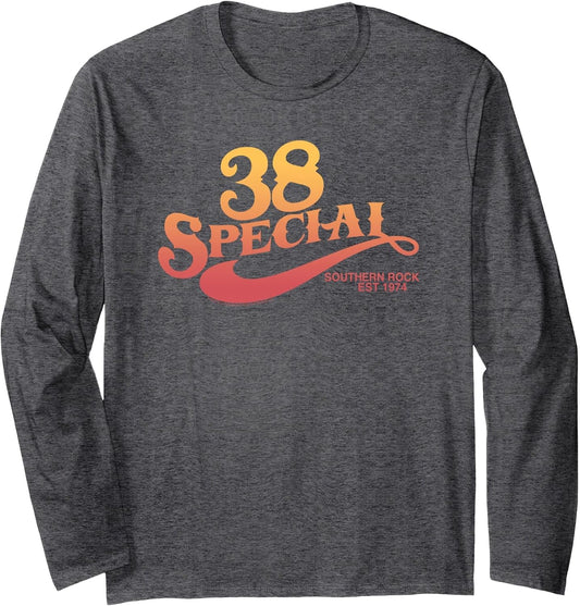 38 Special Southern Rock 1974 Vintage Gradient Color Logo