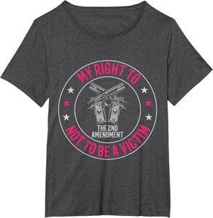 2nd Amendment My Right to Not Be A Victim - Second Amendment