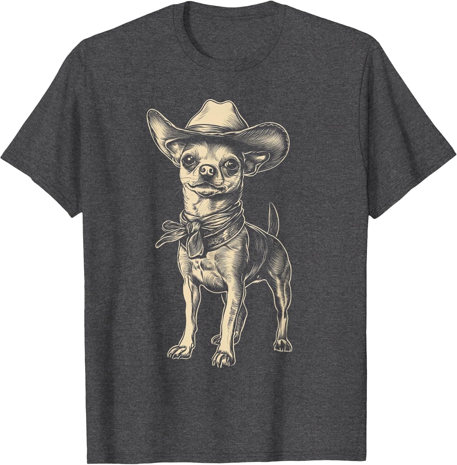 Chihuahua Wearing Cowboy Hat Funny Western Dog Mom Dad