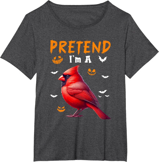 Pretend I'm A Cardinal Bird Halloween Costume Animal Lover