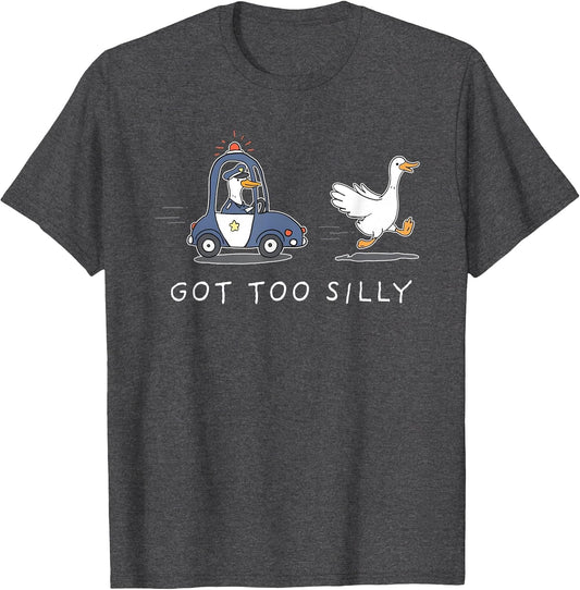 Got Too Silly Goose, Silly Goose Chased by Police Car