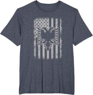Albania American USA Flag Patriotic Albanian