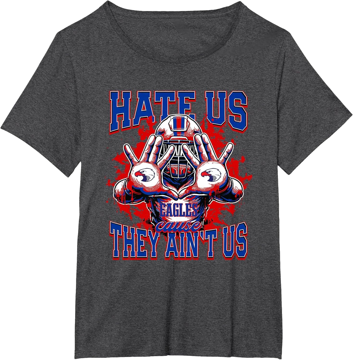 Springstead Eagles Logo Hate Us Cause They Ain't HS