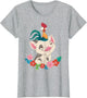 Disney Moana HEI HEI Rooster Pua Flowers Sketch Portrait
