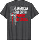 American by Birth Patriot by Choice American Flag (on Back)
