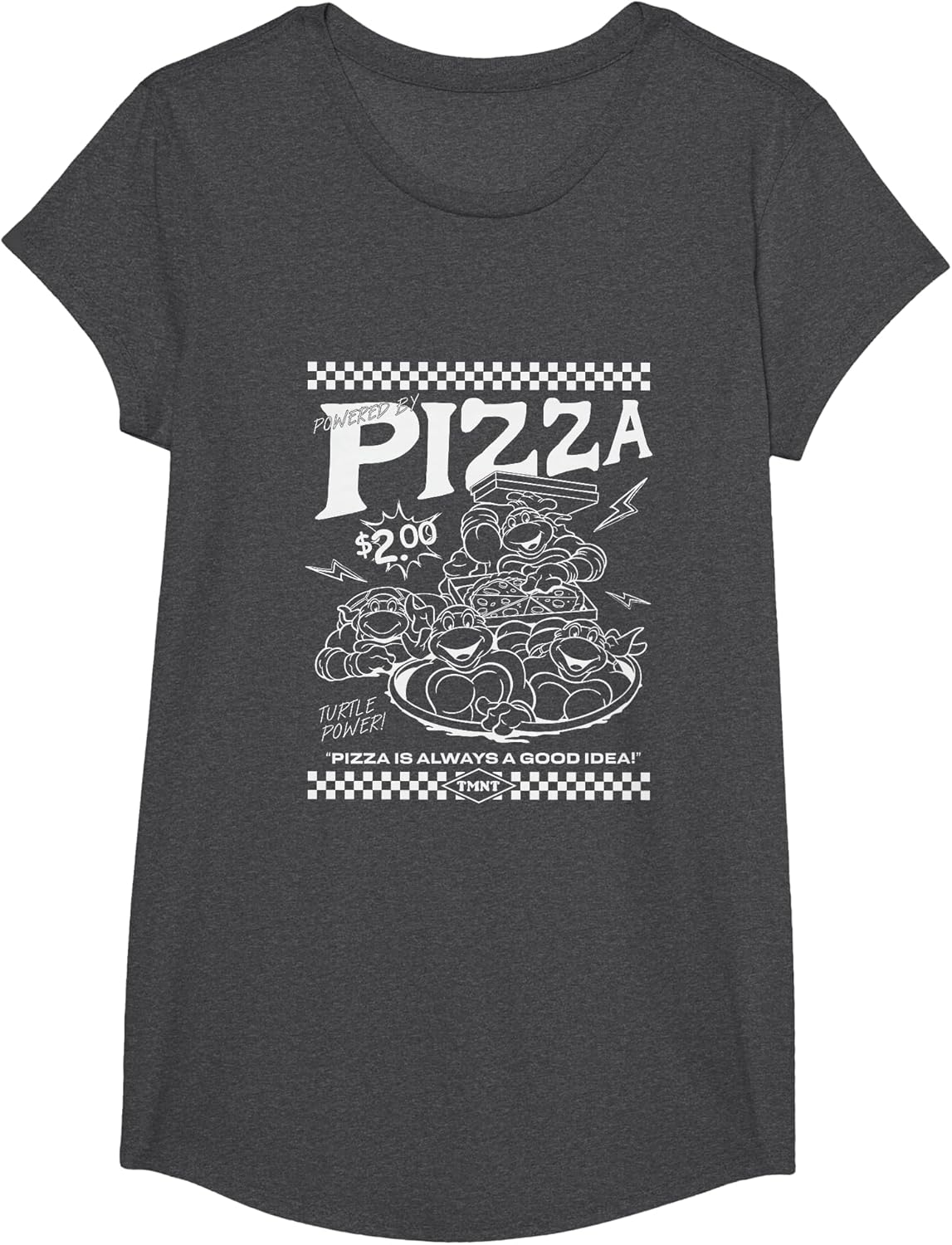 Teenage Mutant Ninja Turtles Pizza Time Retro Diner Menu