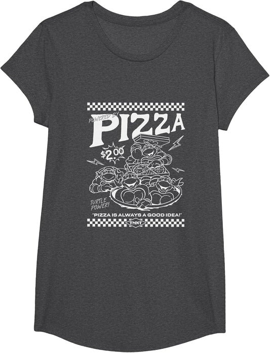 Teenage Mutant Ninja Turtles Pizza Time Retro Diner Menu