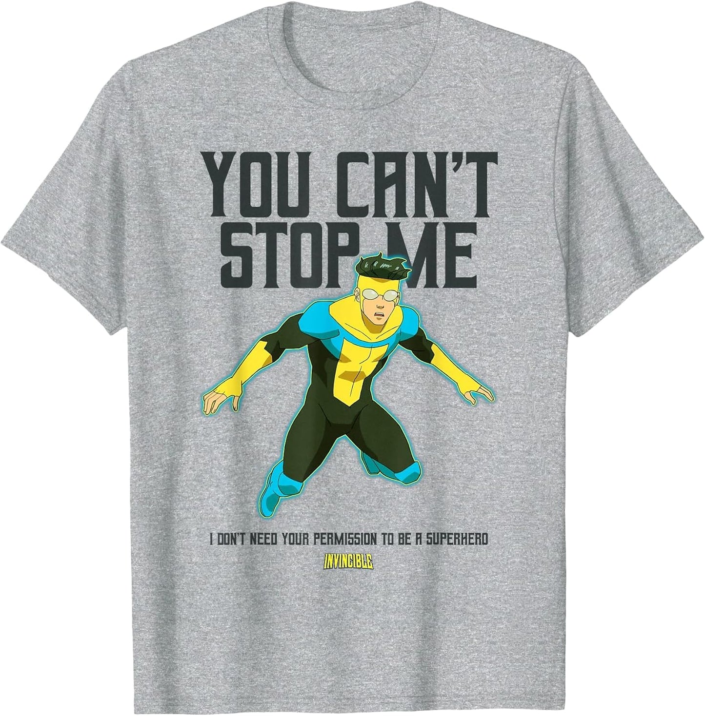 Invincible You Can't Stop Me Mark Grayson Superhero