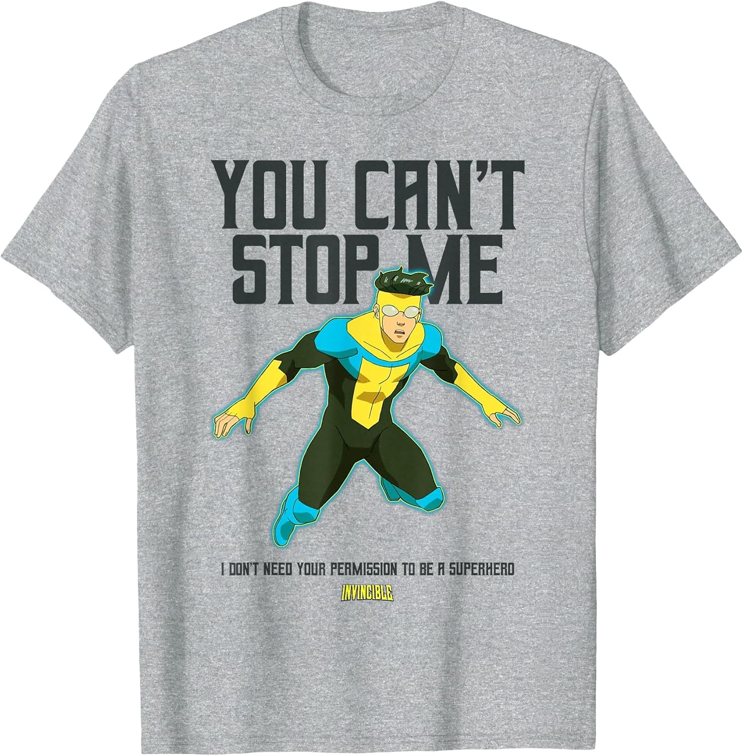 Invincible You Can't Stop Me Mark Grayson Superhero