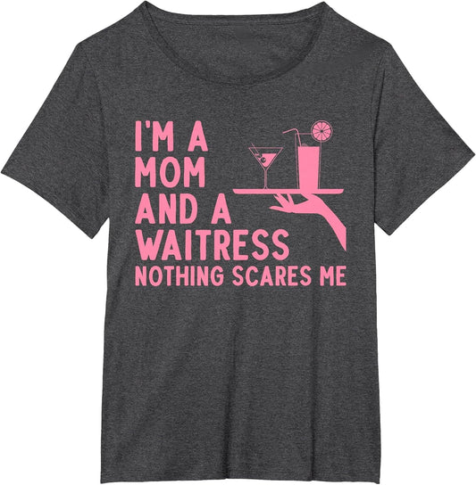 Waitress Art for Mom Women Girls Bartender Server Waitress
