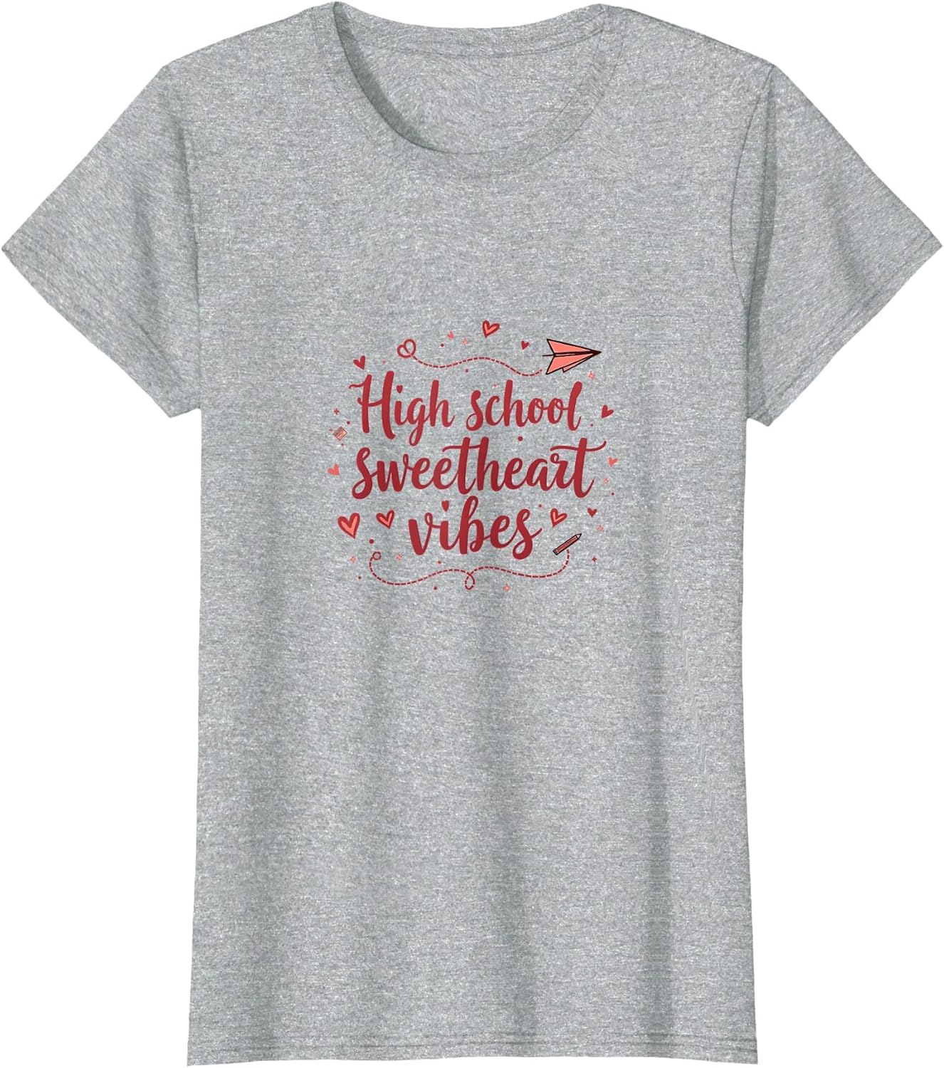 High School Sweetheart Vibes Valentine Design
