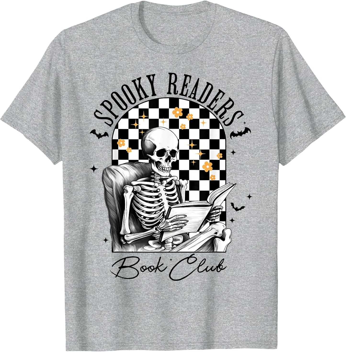 Groovy Spooky Readers Book Club Skeleton Book Lovers Bookish
