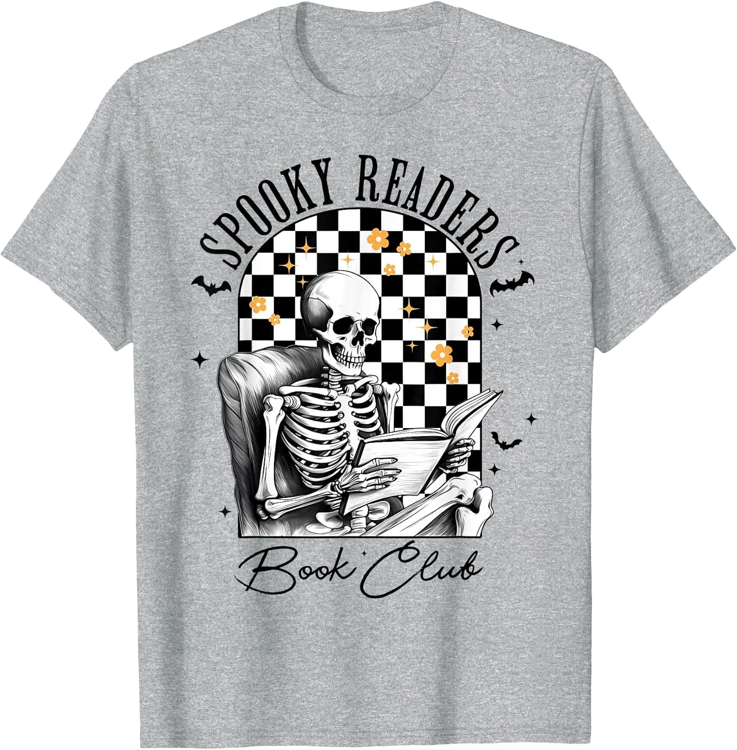Groovy Spooky Readers Book Club Skeleton Book Lovers Bookish