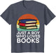 Kids Just A Boy Who Loves Books Read Reading Librarian Kids