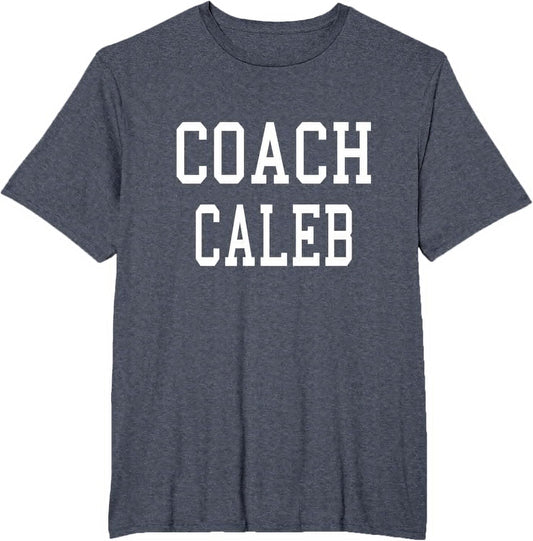 Coach Caleb Custom Football Soccer Baseball Team