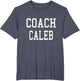 Coach Caleb Custom Football Soccer Baseball Team