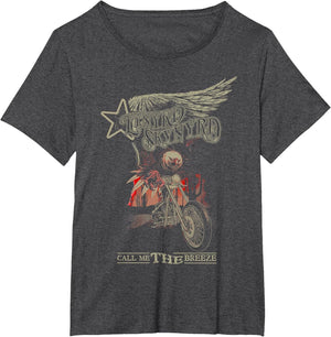 Lynyrd Skynyrd Call Me Breeze Biker Eagle Classic Retro Rock