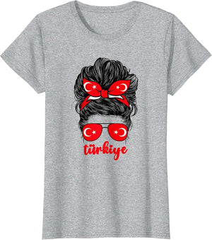 Turkish Girl Türkiye Turkey Flag Girls Woman