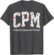 Boho CPM Floral Certified Professional Midwife Nurse Squad